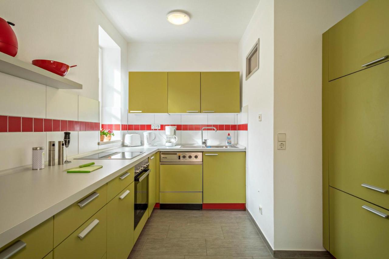 Ferienwohnung Am Schloss Heiligenborn Dış mekan fotoğraf